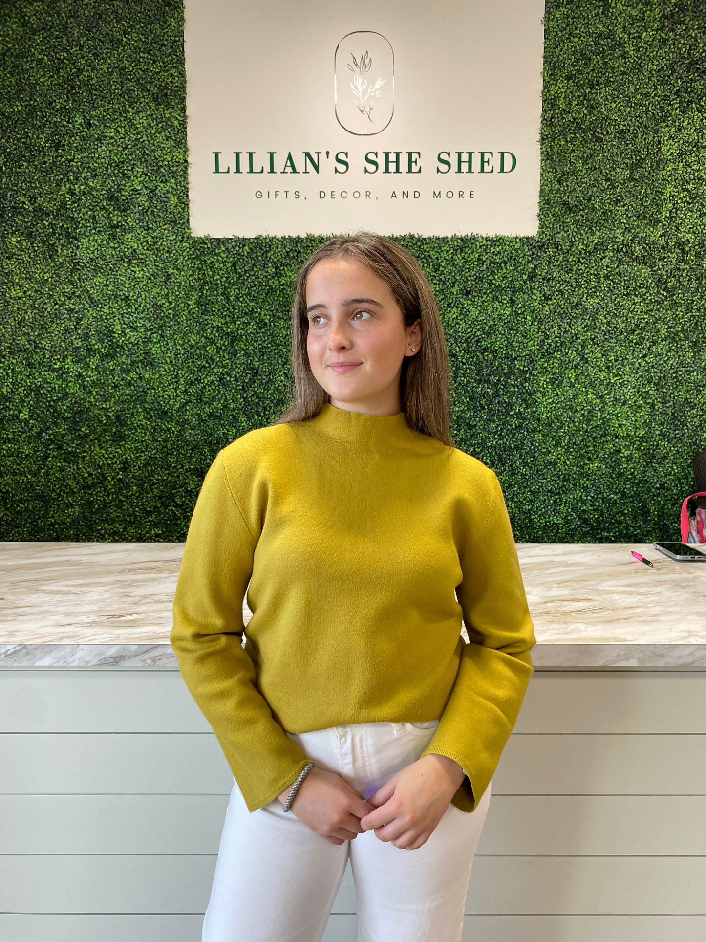 Plan Mock Neck Sweater