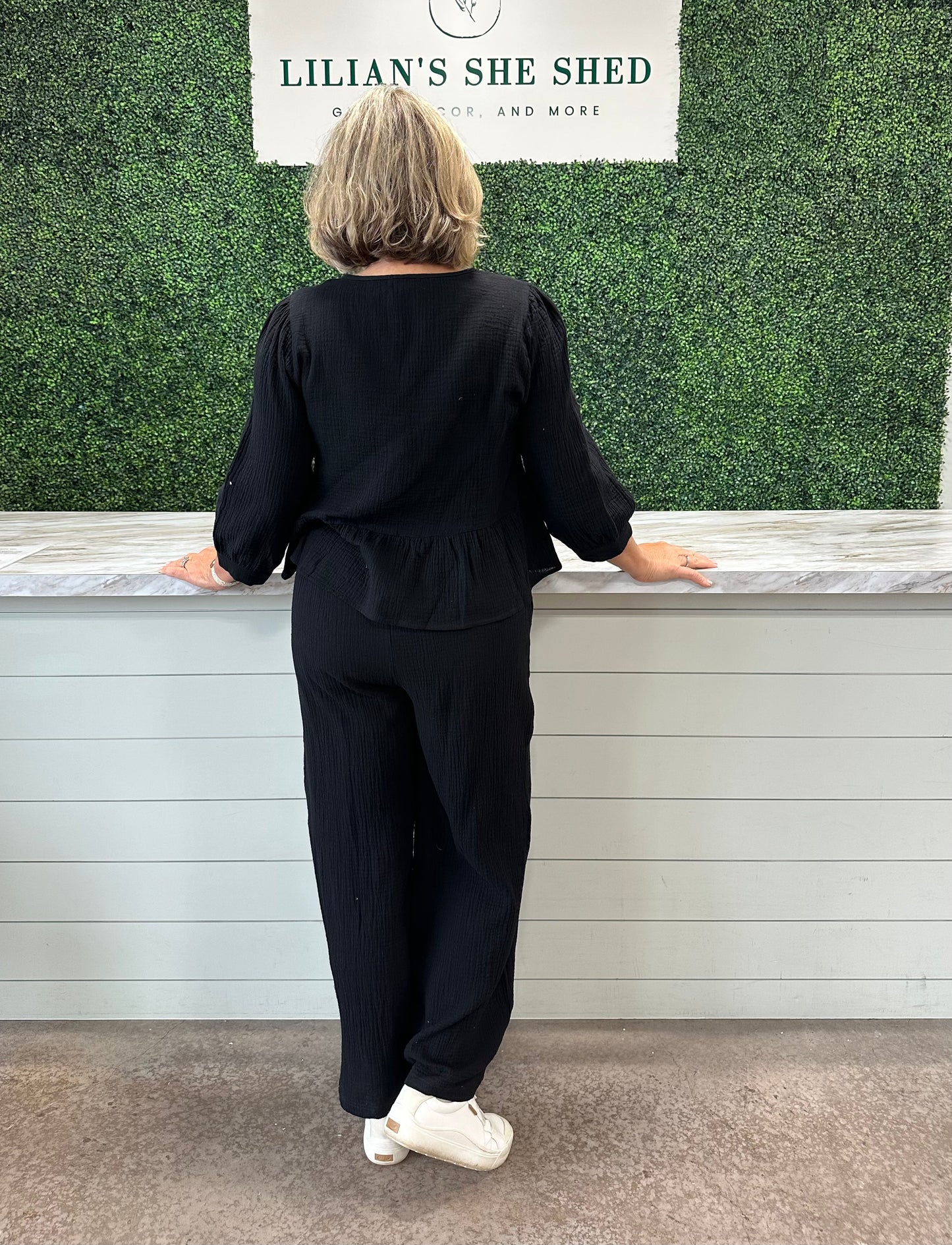 Top and Pant Set with Bows