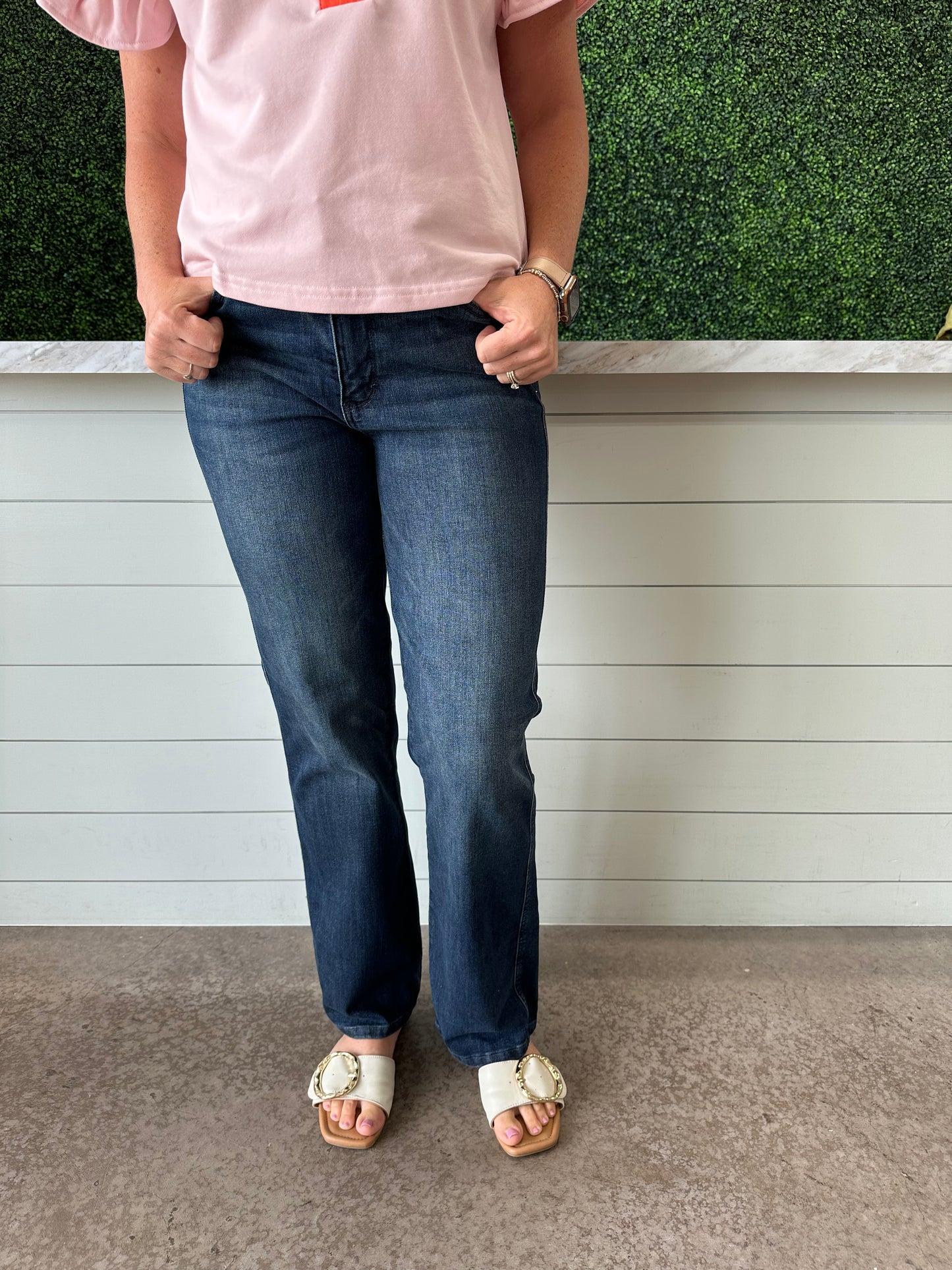 Midrise Tummy Control Straight