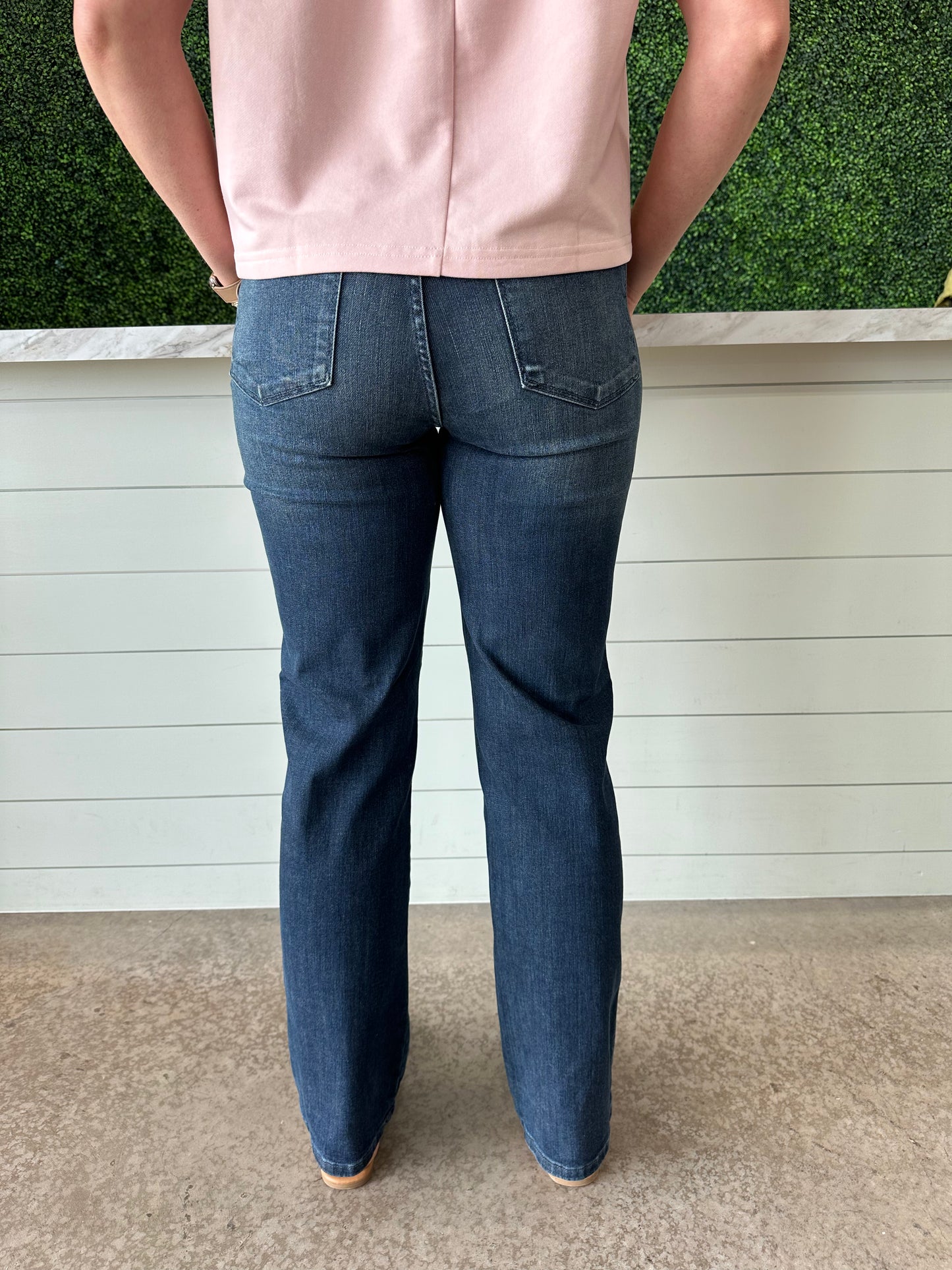 Midrise Tummy Control Straight