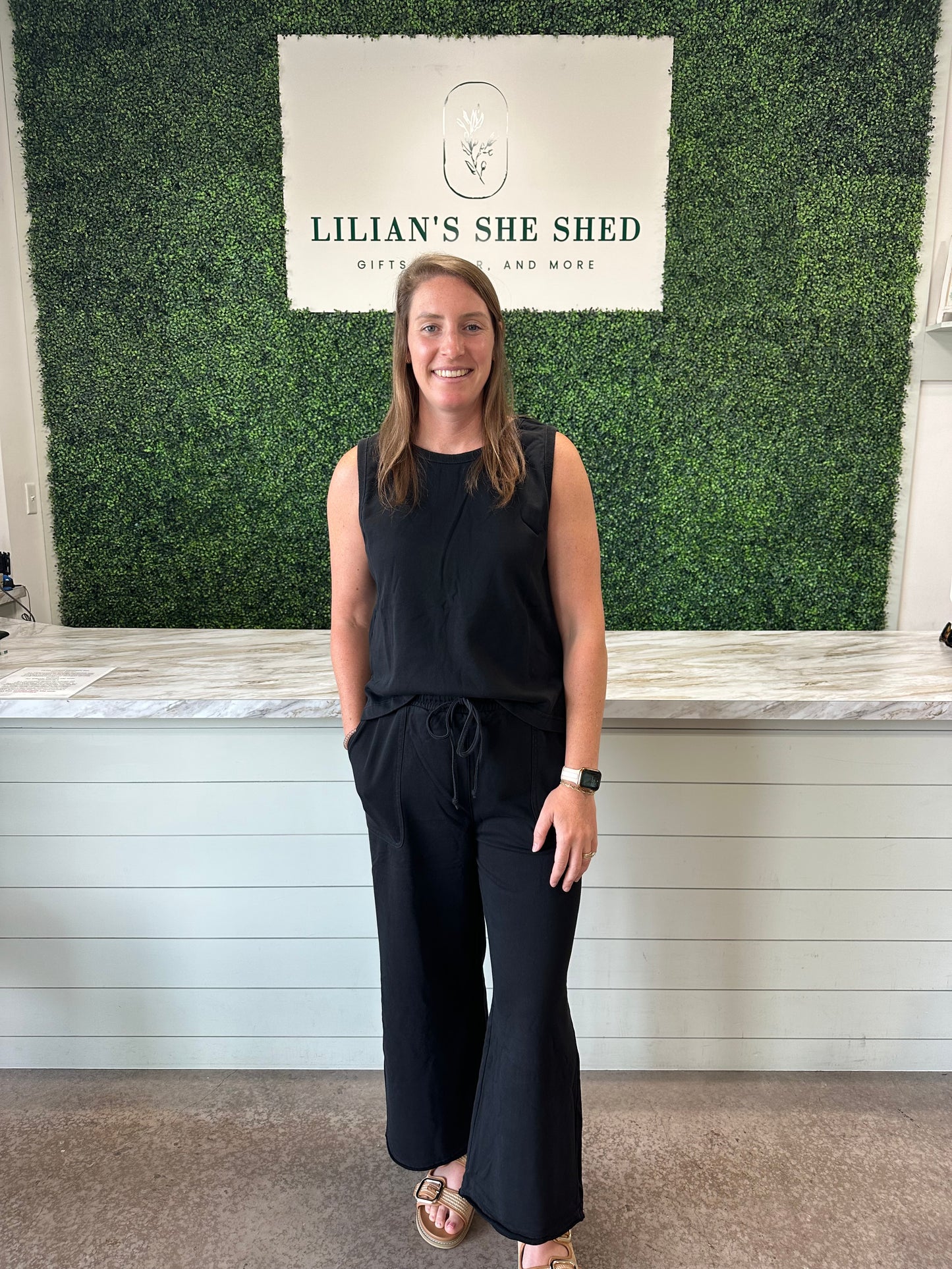 U-Neck Loungewear Set