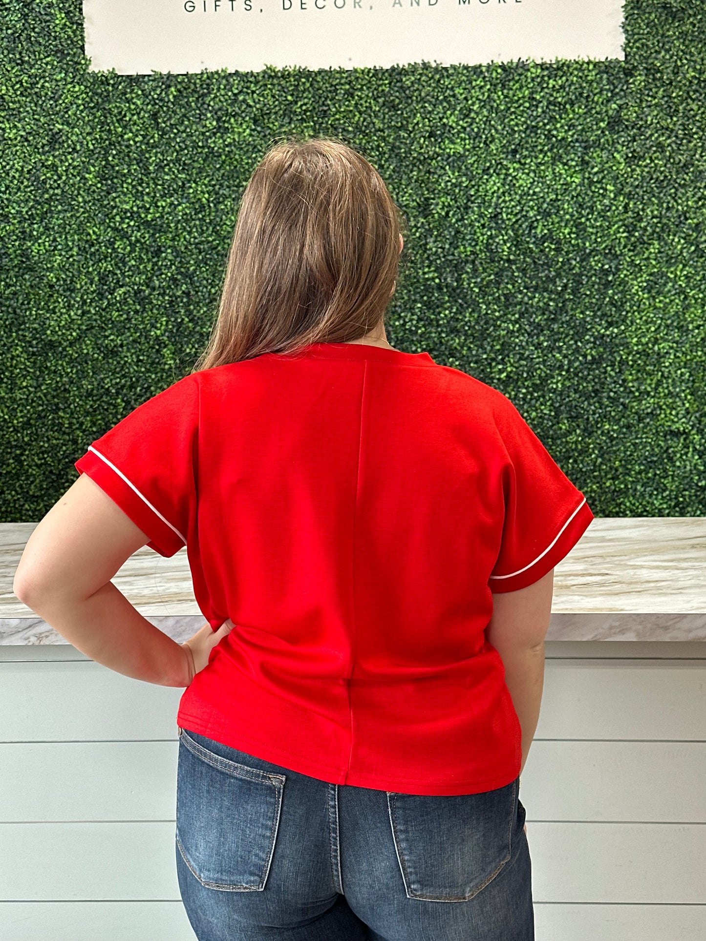 Plain Top with Bordered Stitch