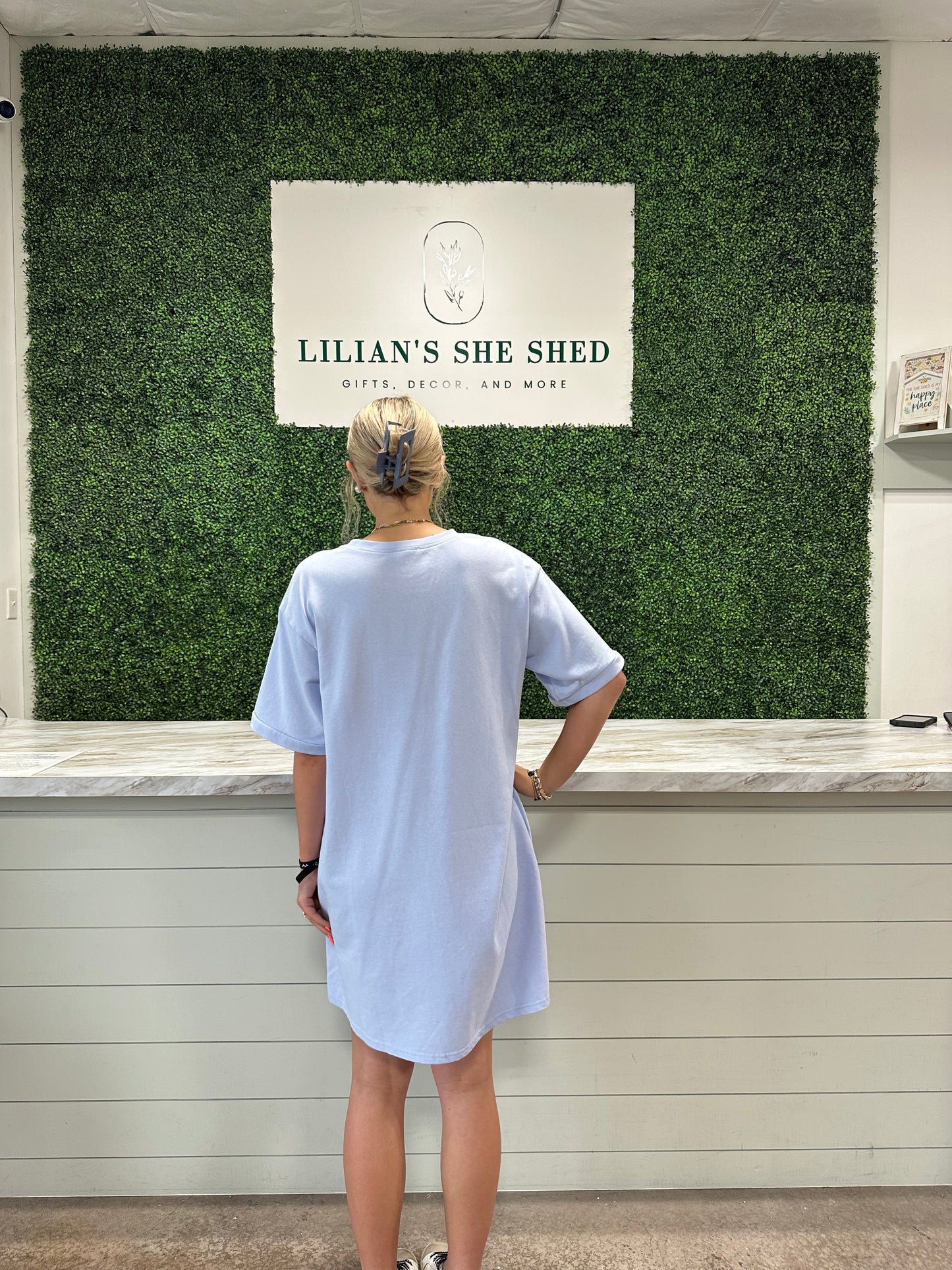 American Flag Bow Mini Dress